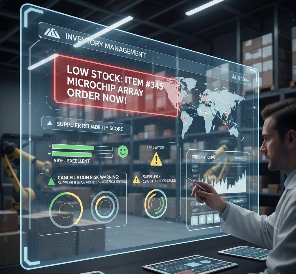 Inventory reliability tracking for dropshipping suppliers.