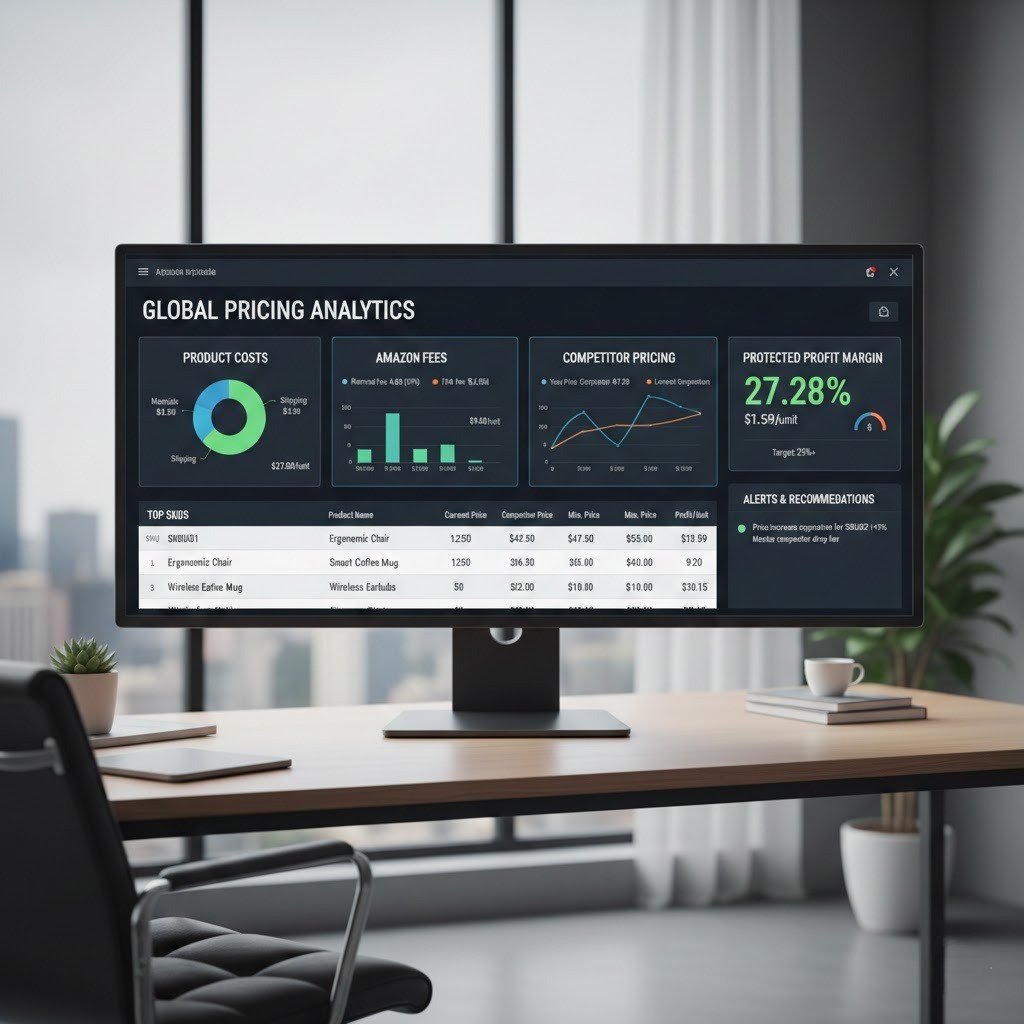 Amazon repricing and margin protection managed by a virtual assistant.