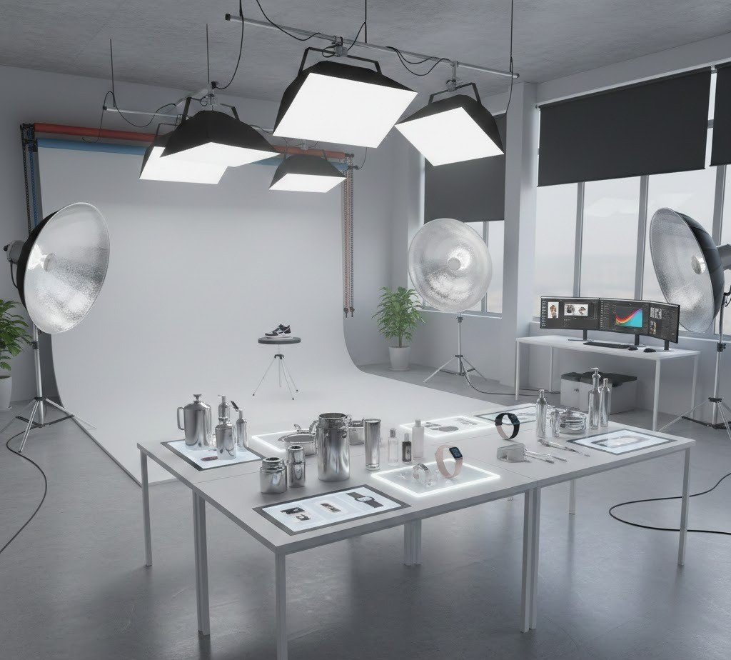 Professional product photography and digital product mockups for Etsy listings.