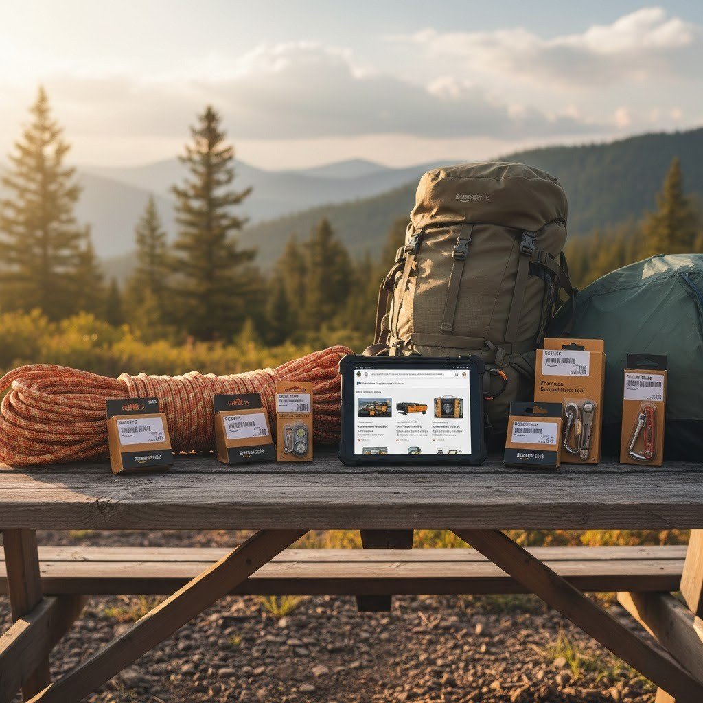 Sports and outdoor accessories used in Amazon 2-step dropshipping.