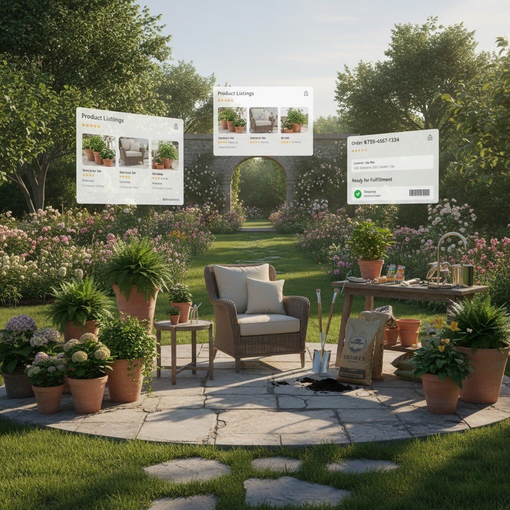 Patio and garden products suitable for Amazon 2-step dropshipping.